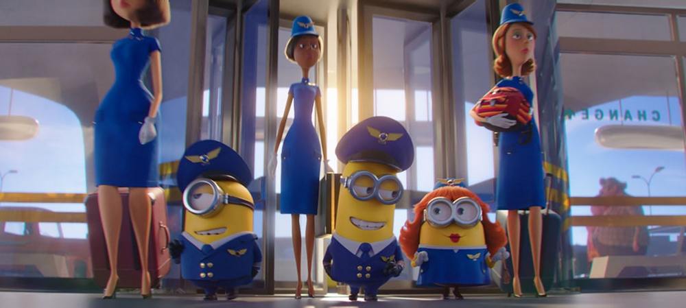 پیر کافین در فیلم «مینیون‌ها: ظهور گرو» (Minions: The Rise of Gru)